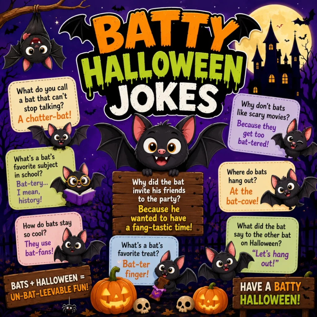 Batty Halloween Jokes