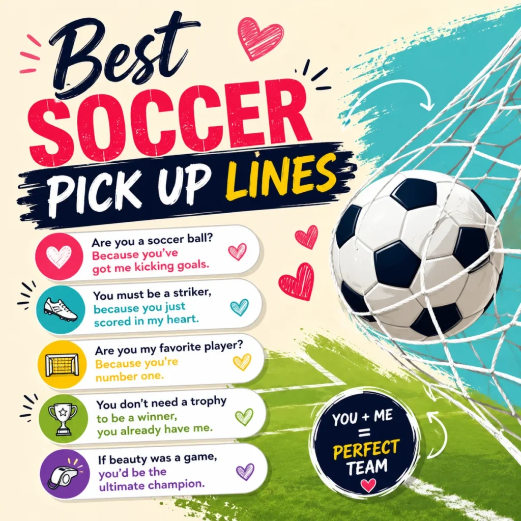 Best Soccer Pick Up Lines
