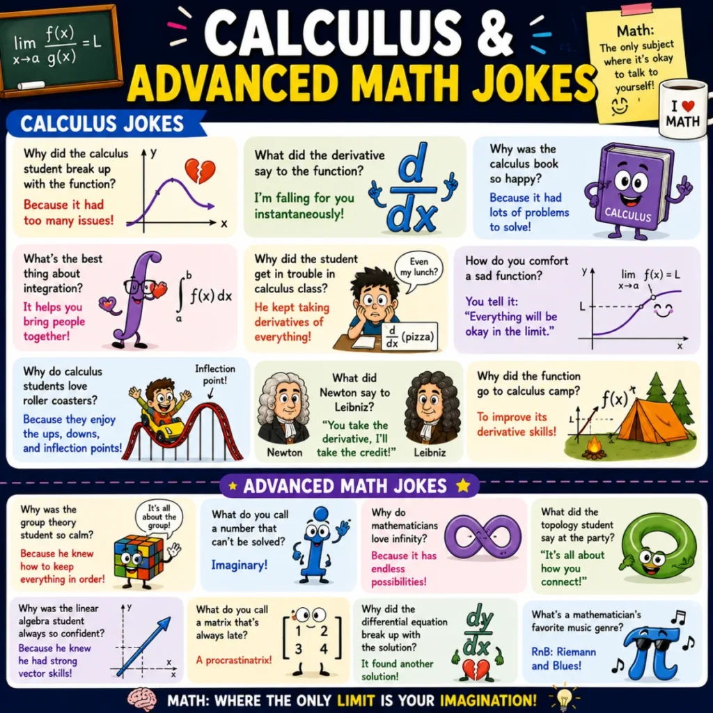 Calculus & Advanced Math Jokes