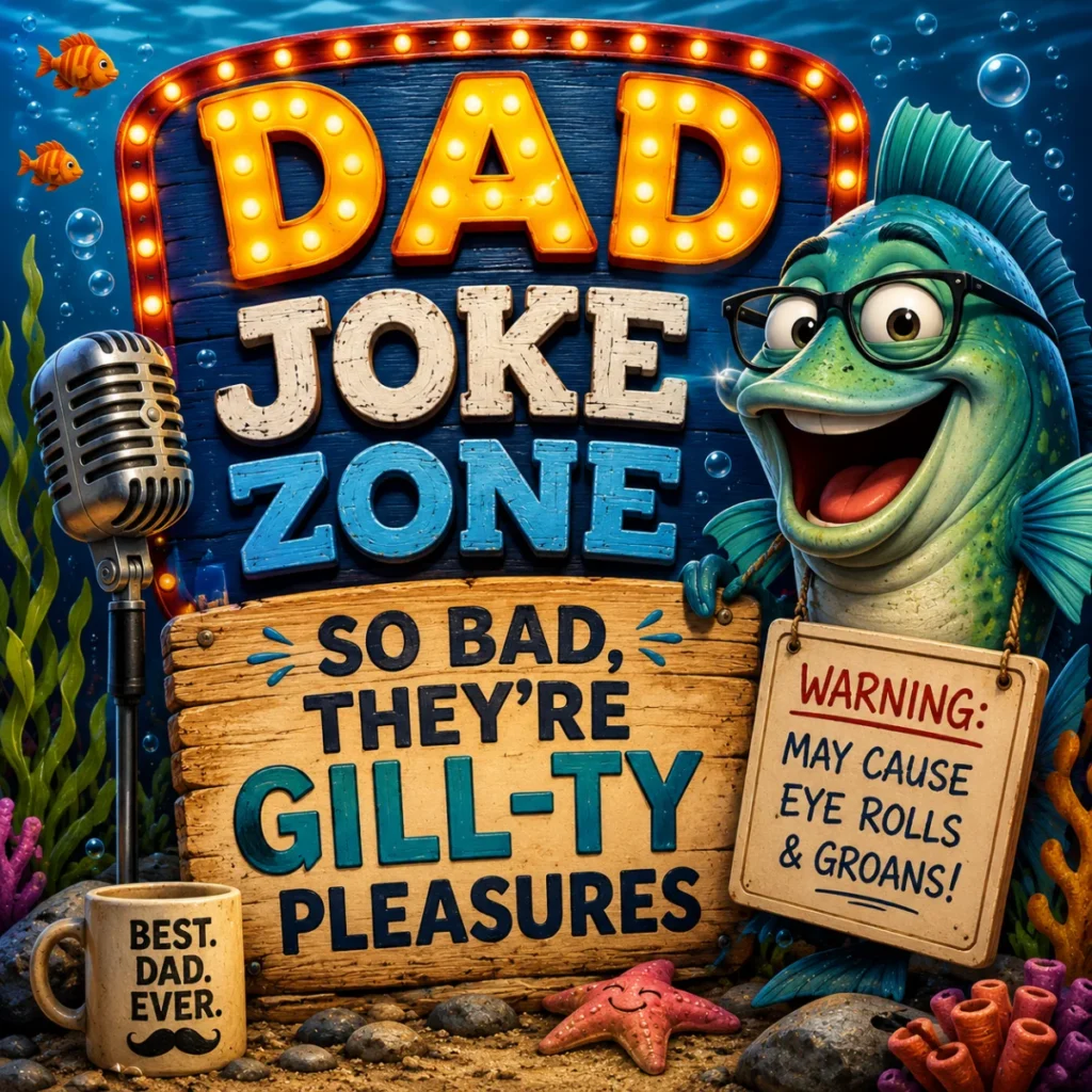 Dad Joke Zone So Bad, They’re Gill-ty Pleasures