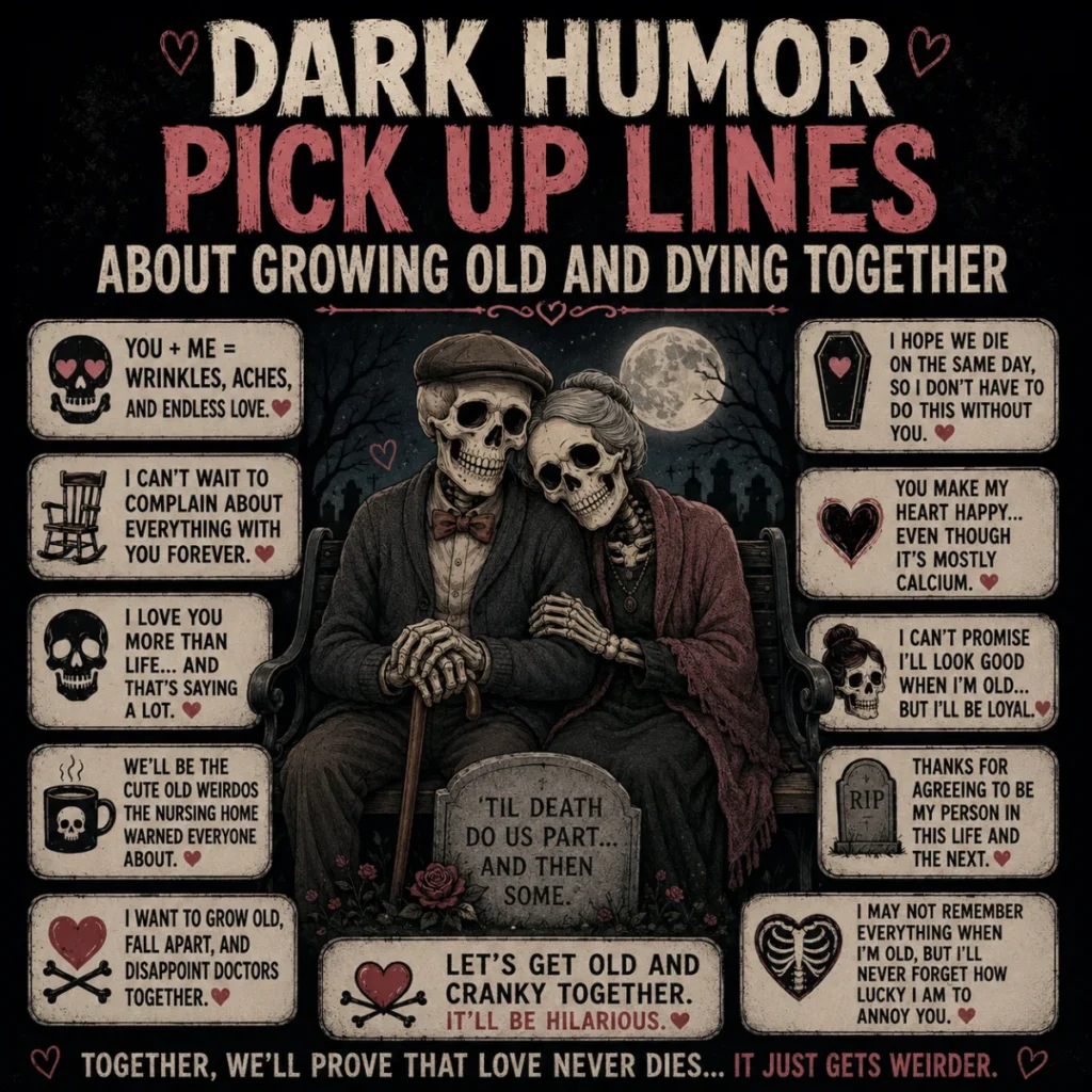 _Dark Humor Pick Up Lines About Growing Old and Dying Together