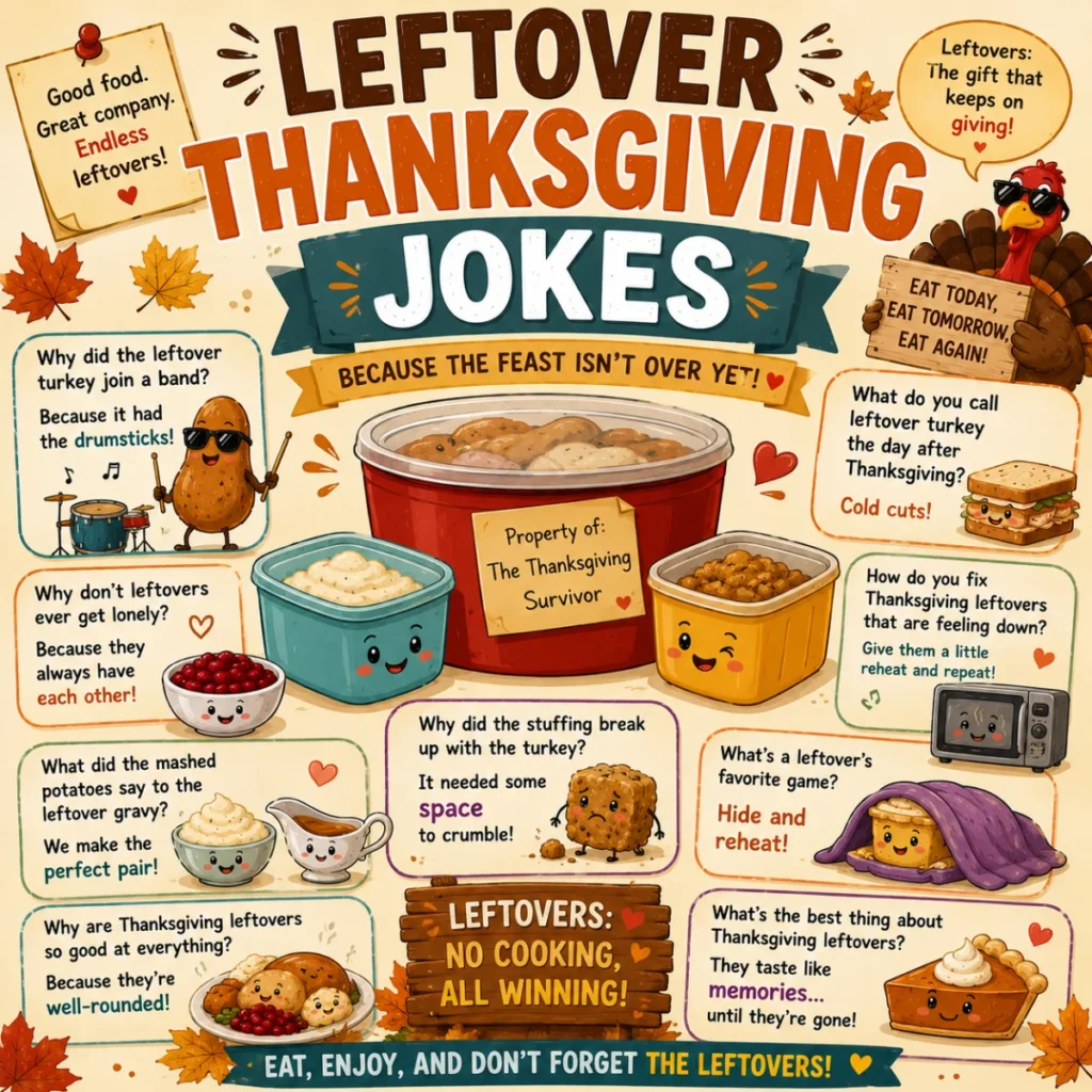 Leftover Thanksgiving Jokes