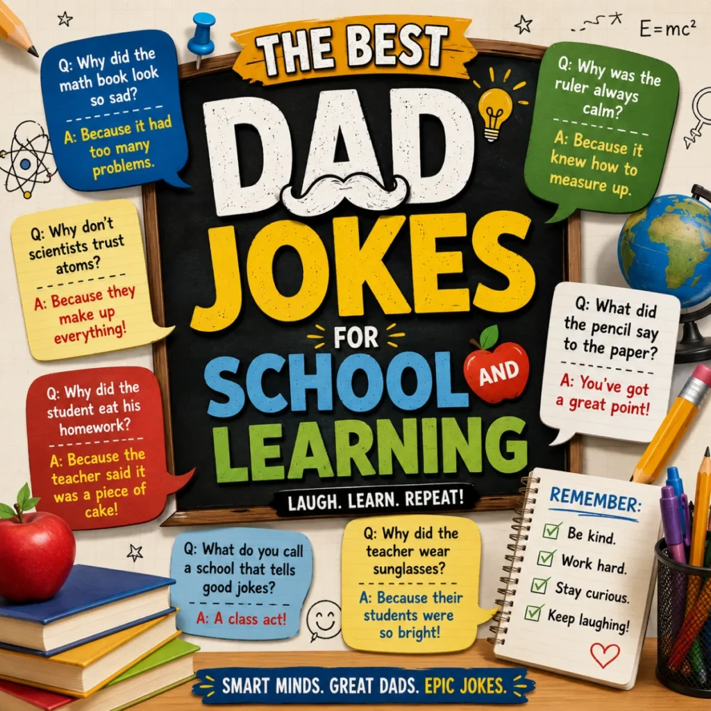 The Best Dad Jokes for School and Learning