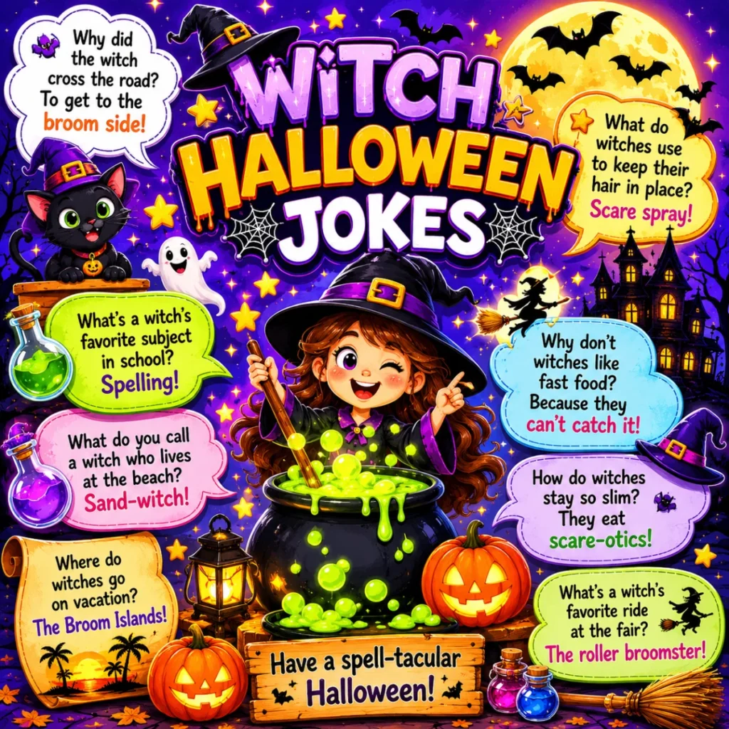 Witch Halloween Jokes