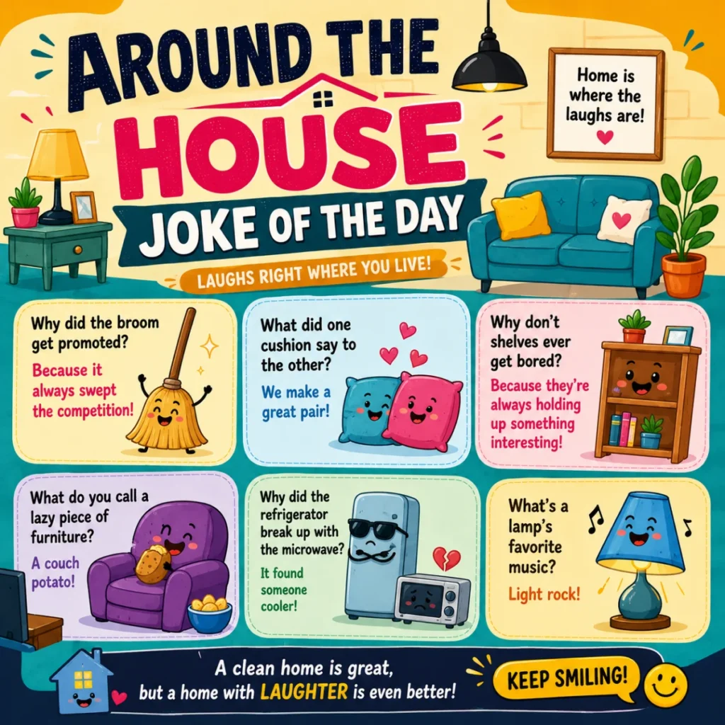 Around the House Joke of the Day