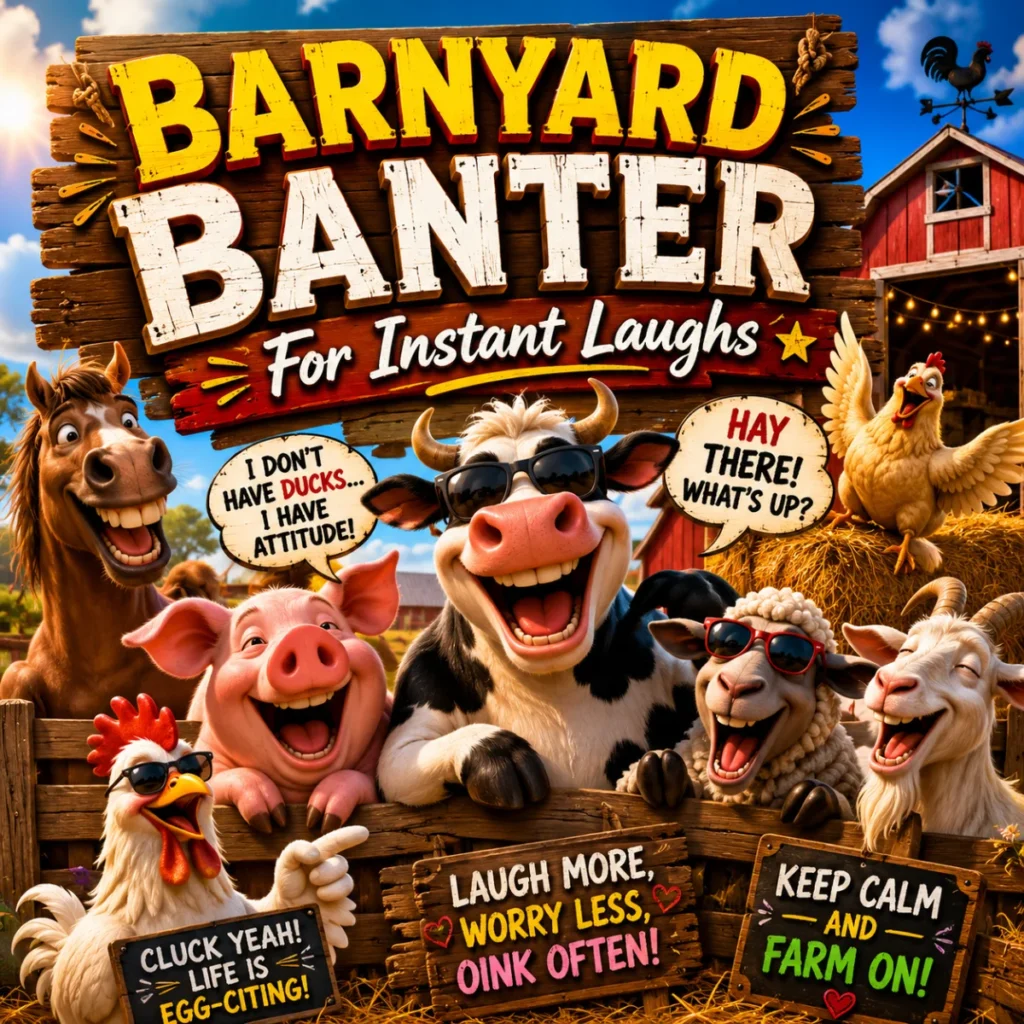 Barnyard Banter For Instant Laughs
