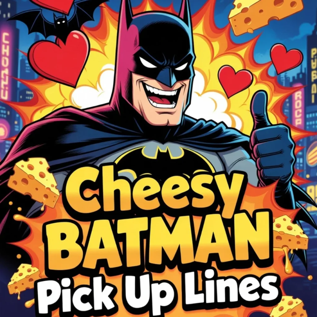 Cheesy Batman Pick Up Lines