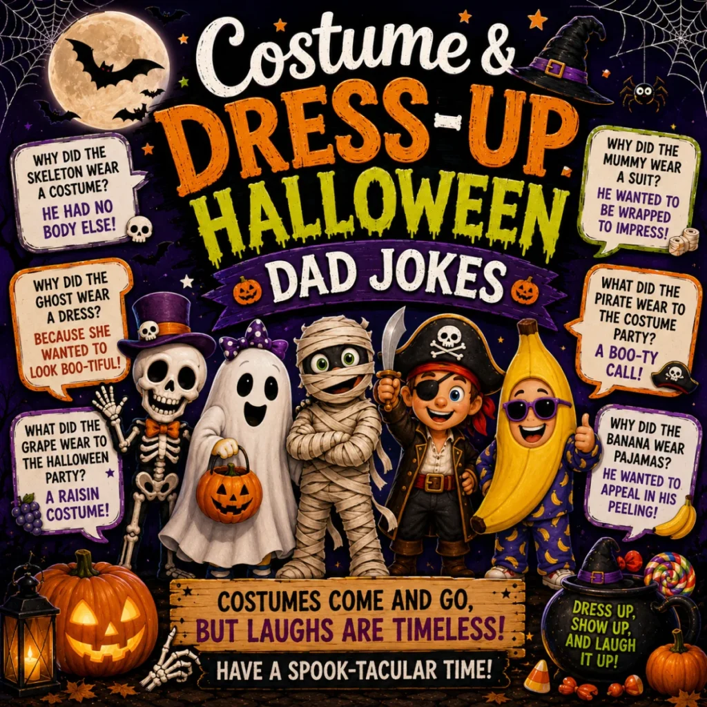 Costume & Dress-Up Halloween Dad Jokes