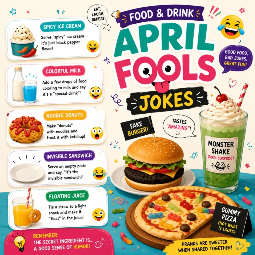 Food & Drink April Fools Jokes