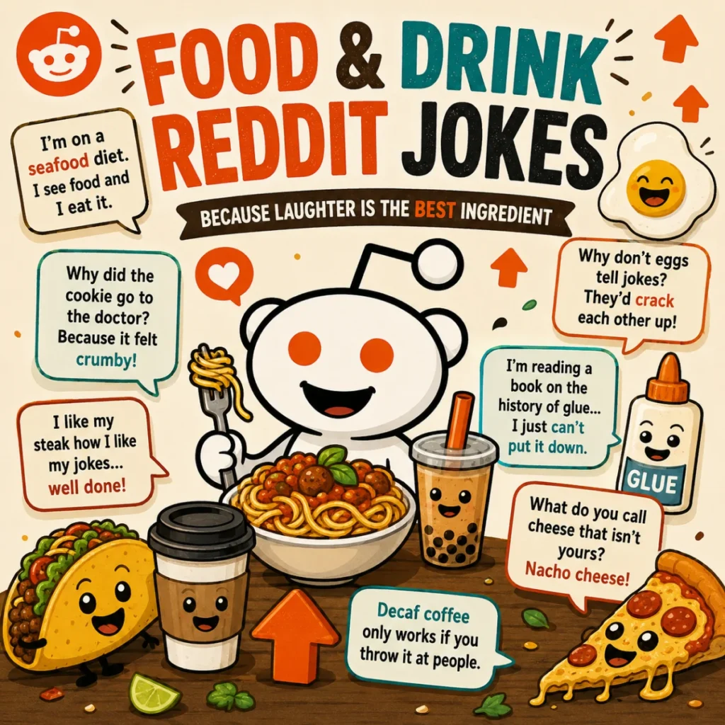 Food & Drink Reddit Jokes