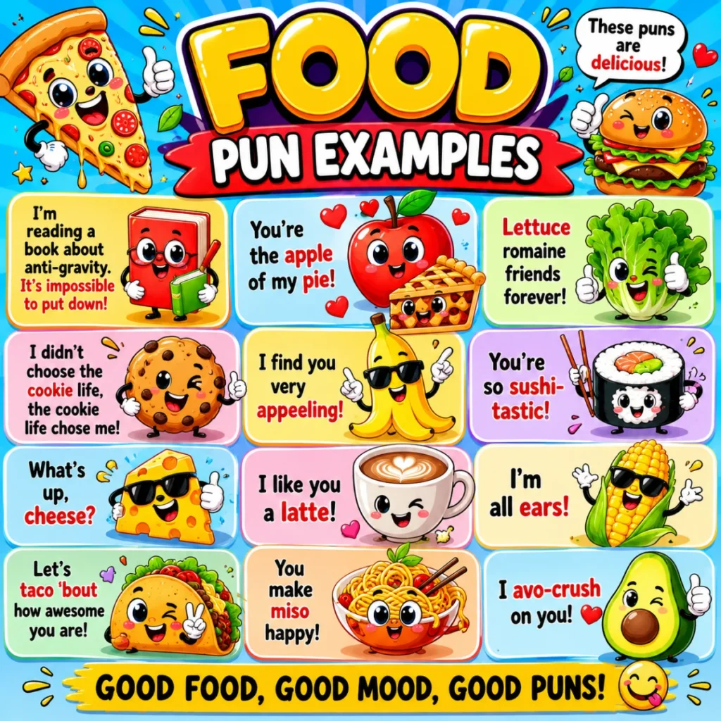 Food Pun Examples