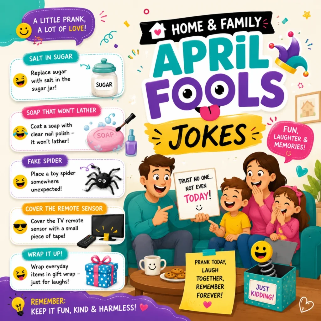 Home & Family April Fools Jokes