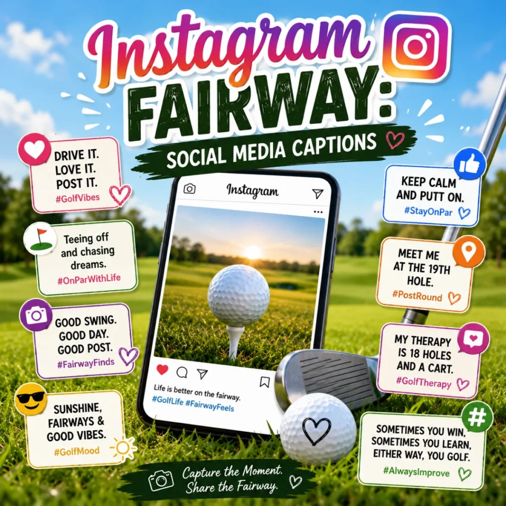 Instagram Fairway Social Media Captions