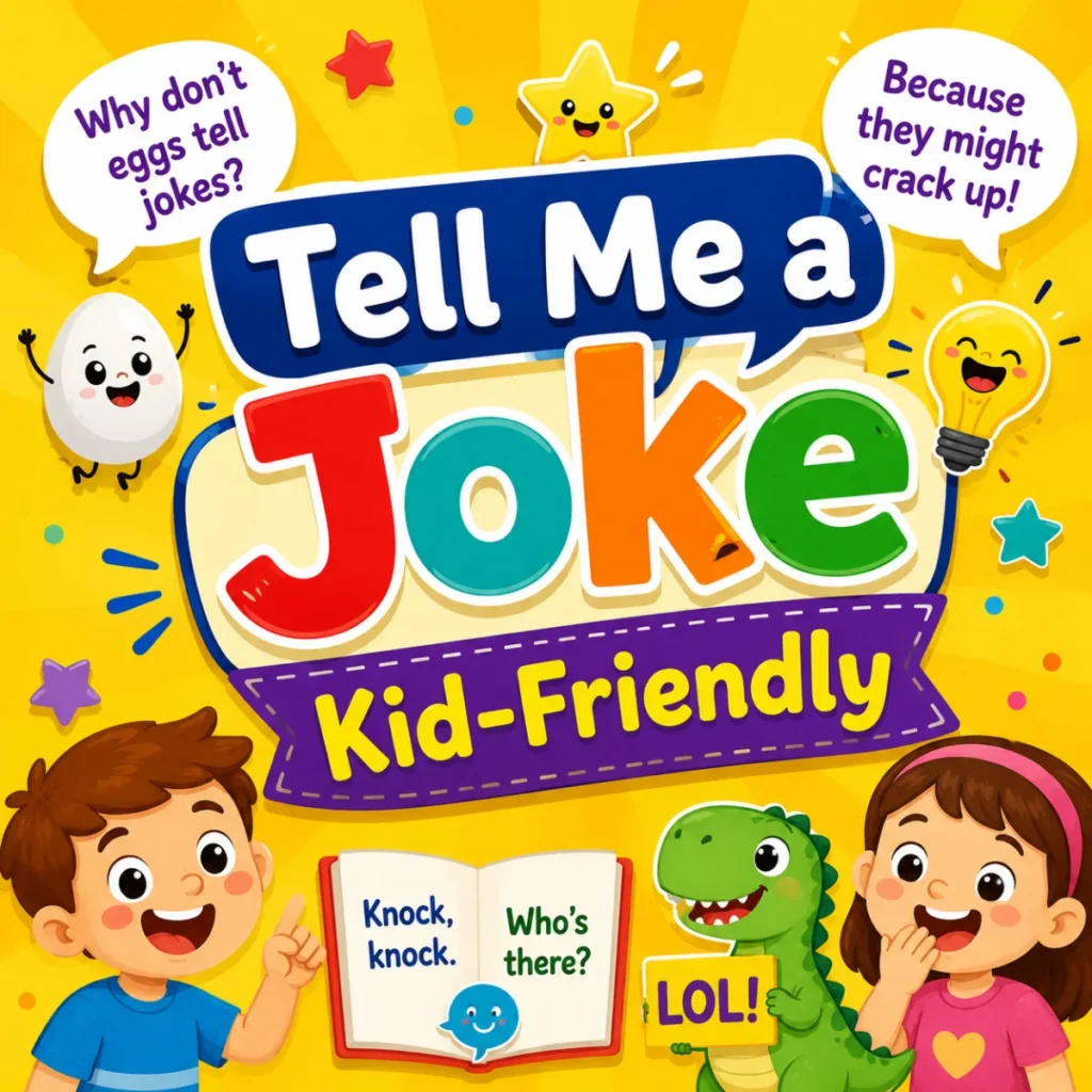 Kid-Friendly Tell Me a Joke