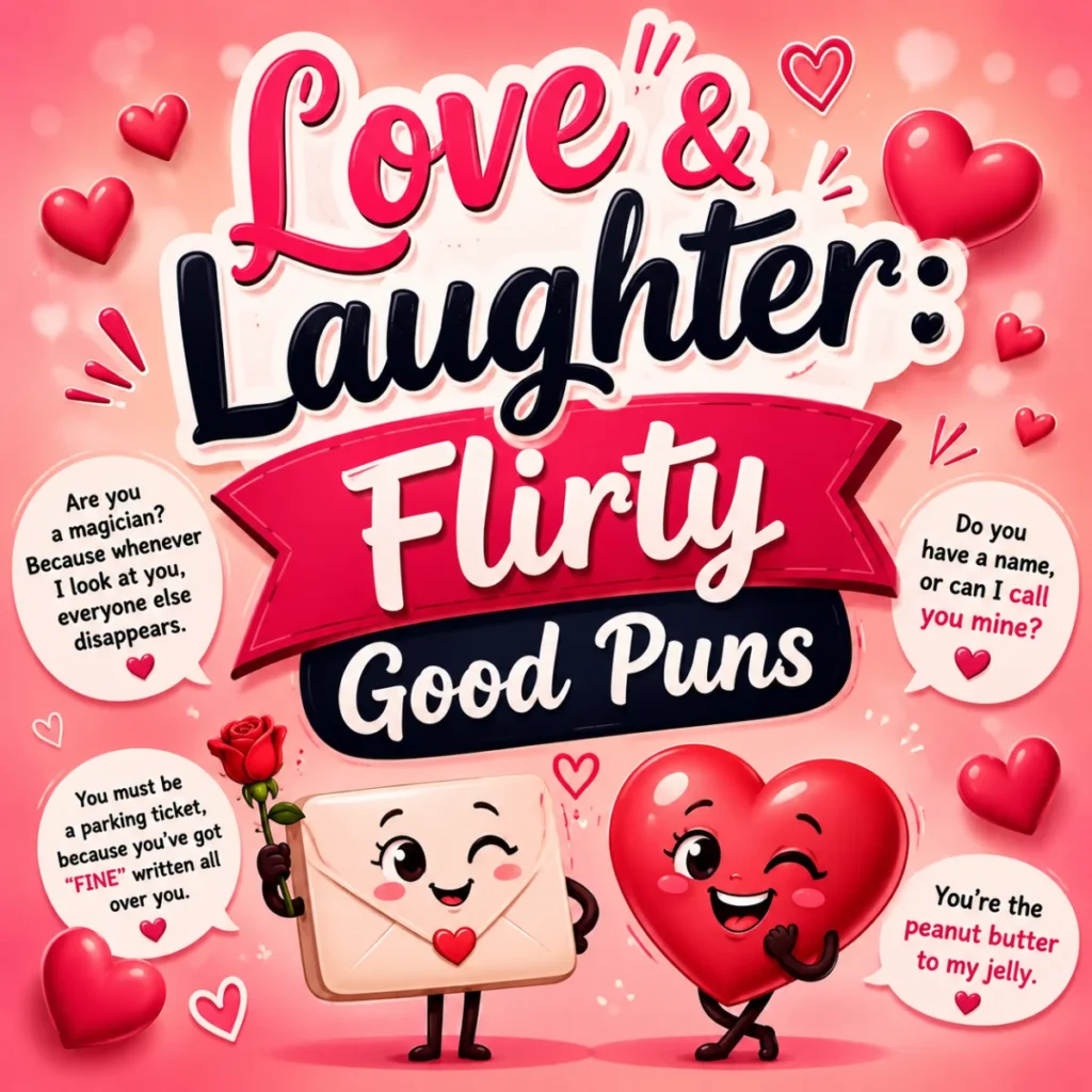 Love & Laughter Flirty Good Puns