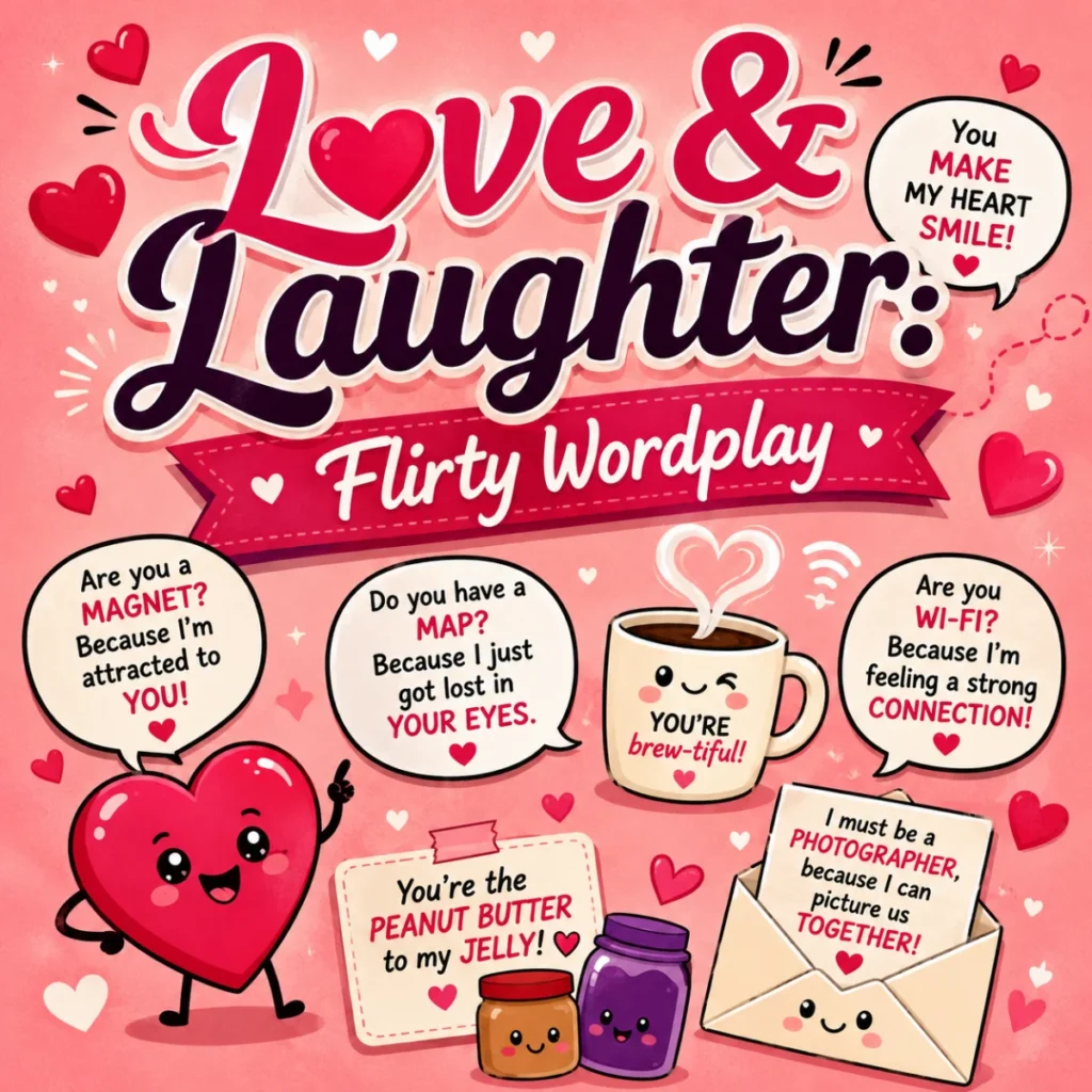 Love & Laughter Flirty Wordplay
