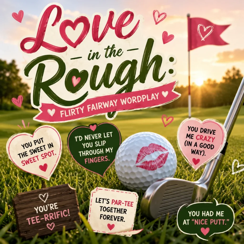 Love in the Rough Flirty Fairway Wordplay