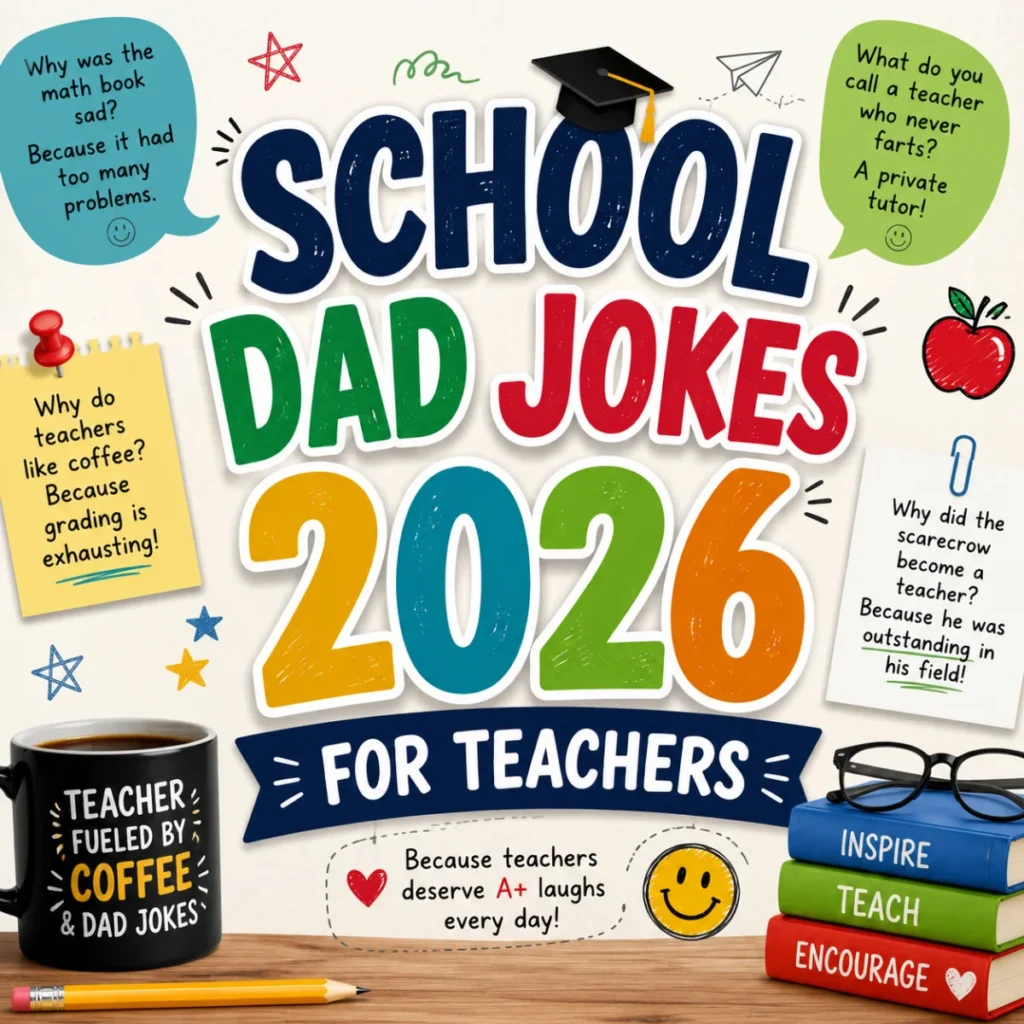 School Dad Jokes 2026 For Teachers