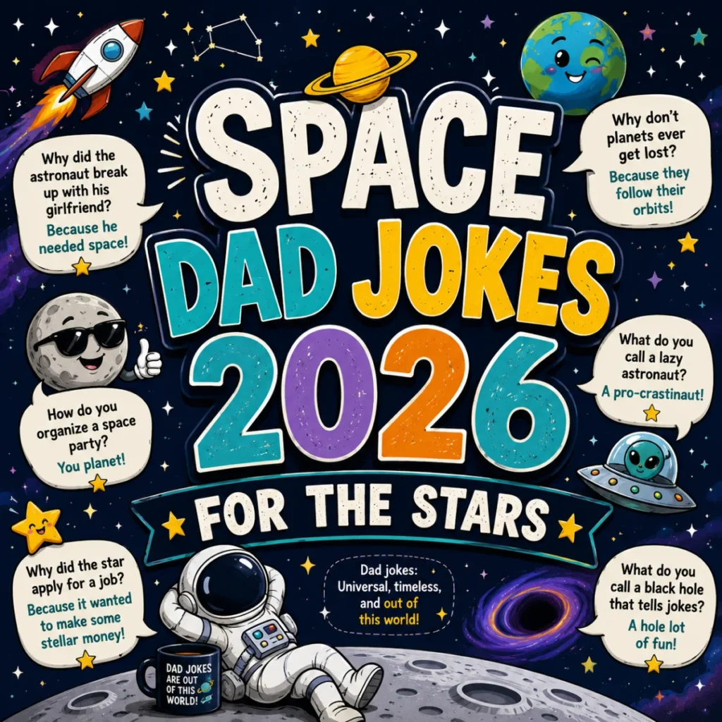Space Dad Jokes 2026 For The Stars