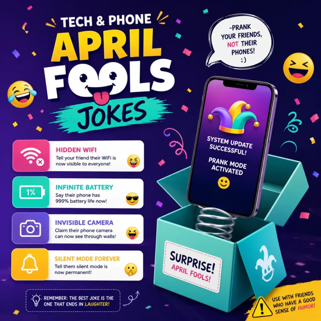 Tech & Phone April Fools Jokes