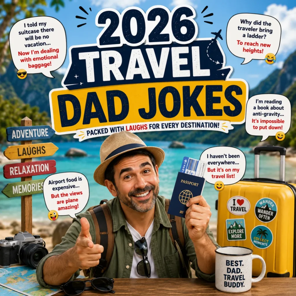 2026 Travel Dad Jokes