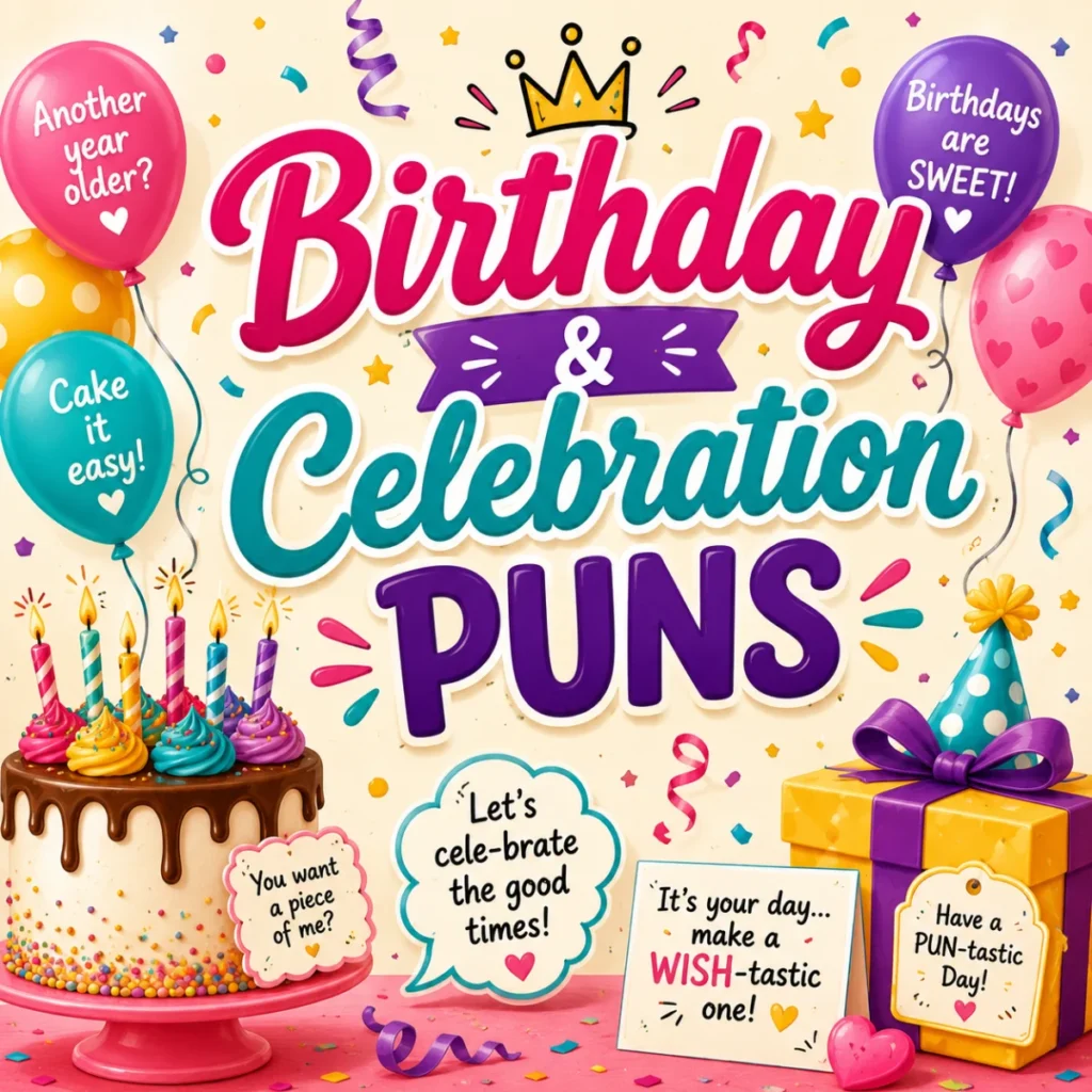 Birthday & Celebration Puns