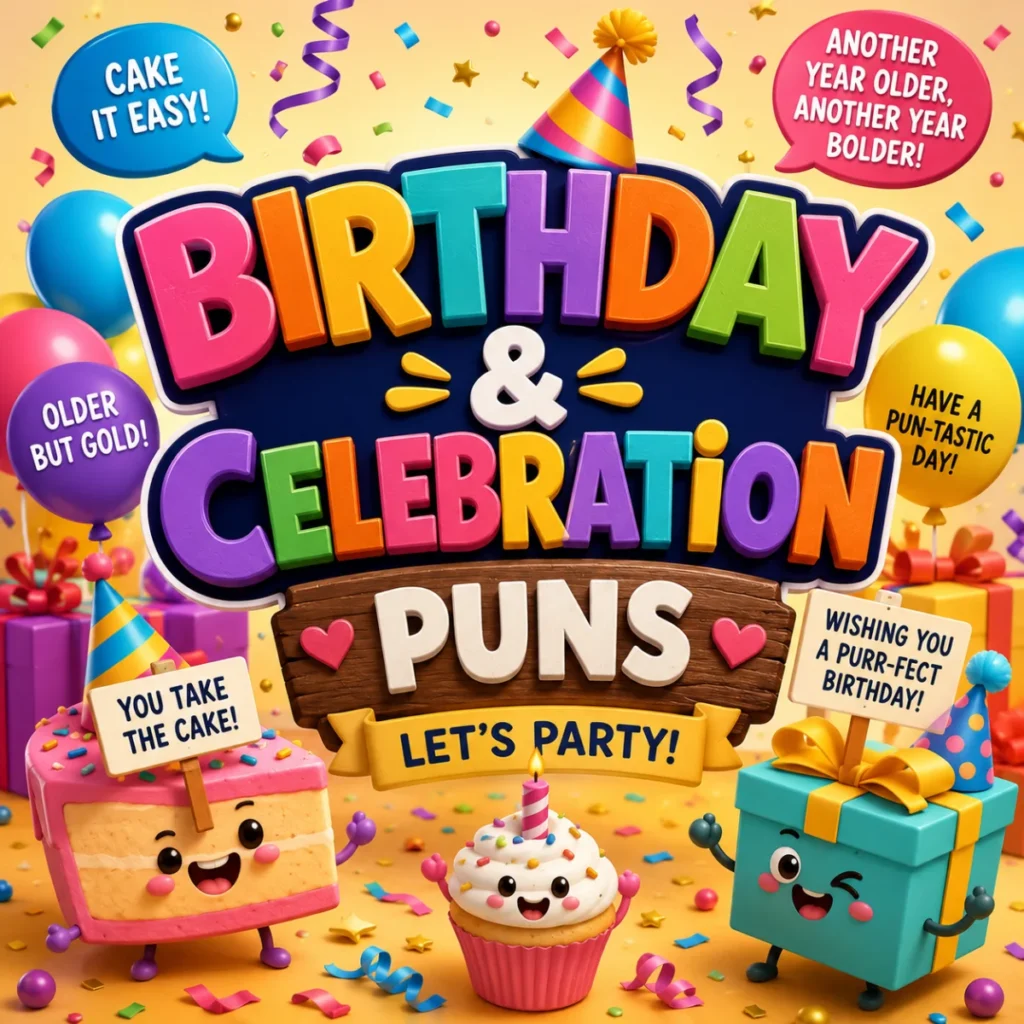 Birthday & Celebration Puns