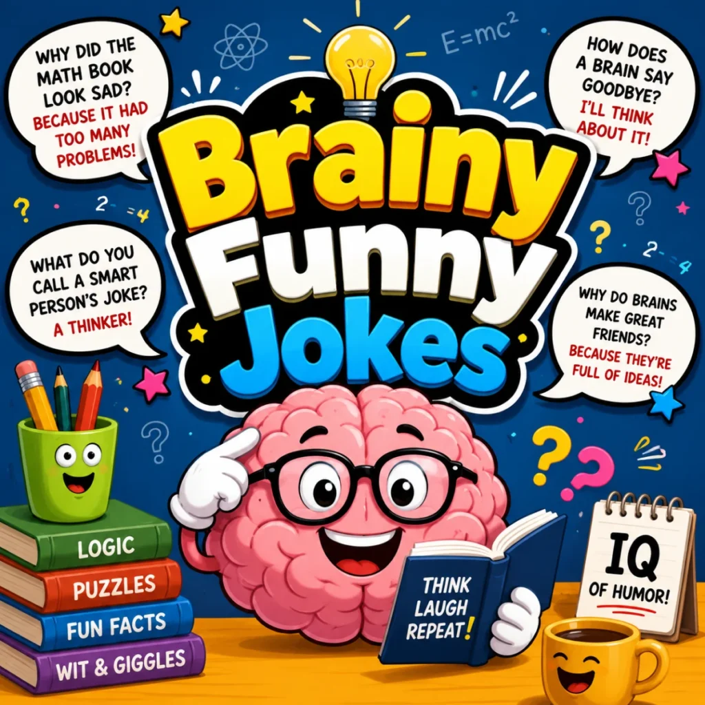 Brainy Funny Jokes