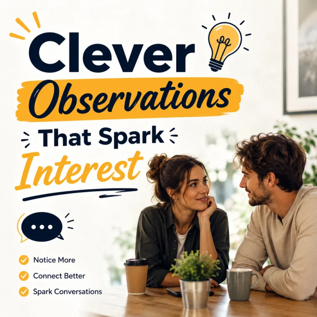 Clever Observations That Spark Interest