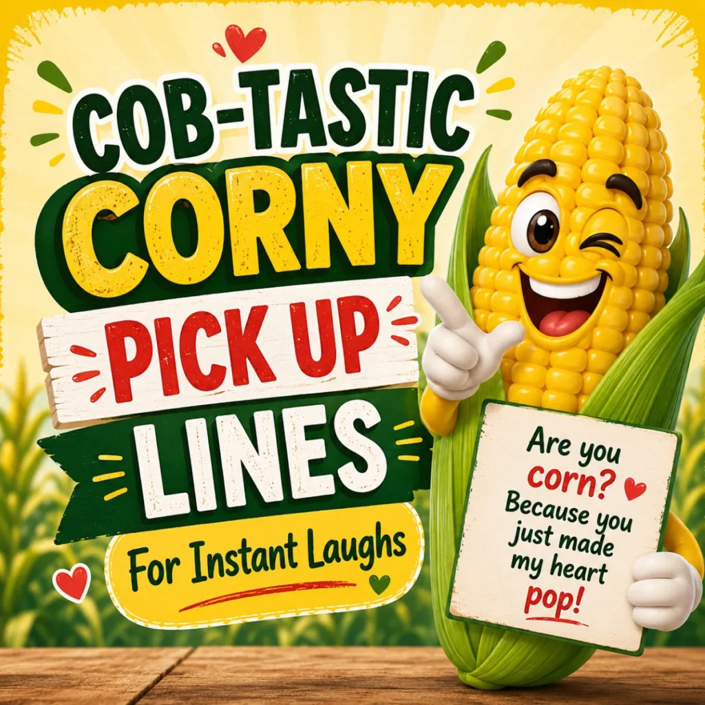 Cob-tastic Corny Pick Up Lines For Instant Laughs