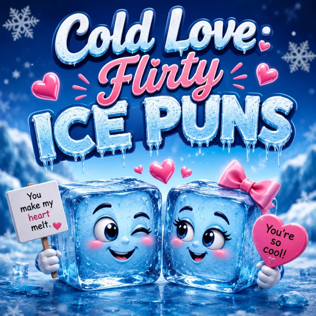 Cold Love Flirty Ice Puns