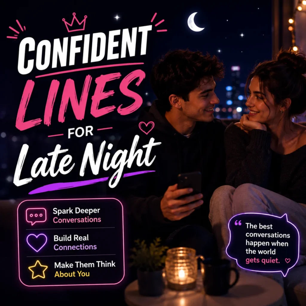 Confident Lines For Late Night