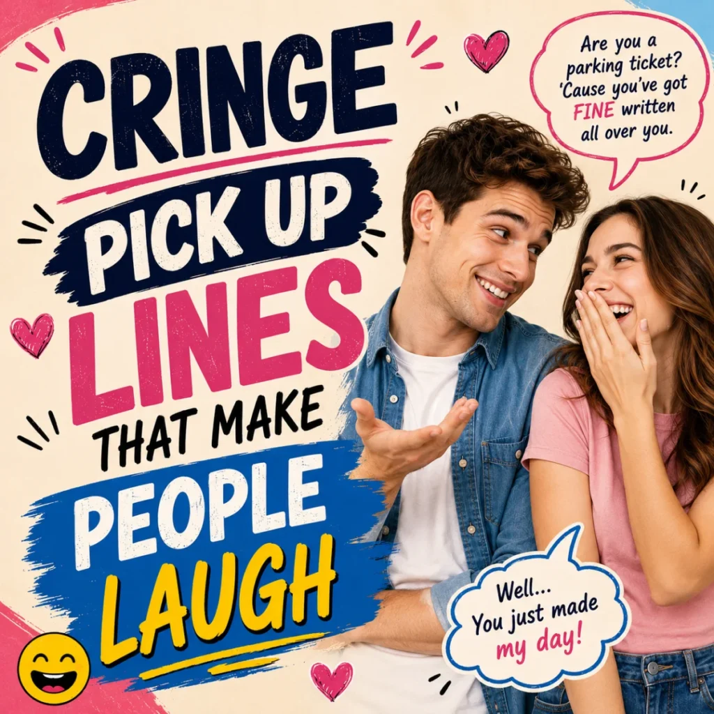 Cringe Pick Up Lines That Make People Laugh