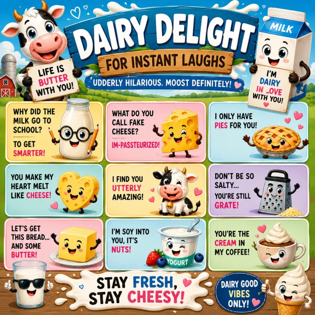 Dairy Delight For Instant Laughs