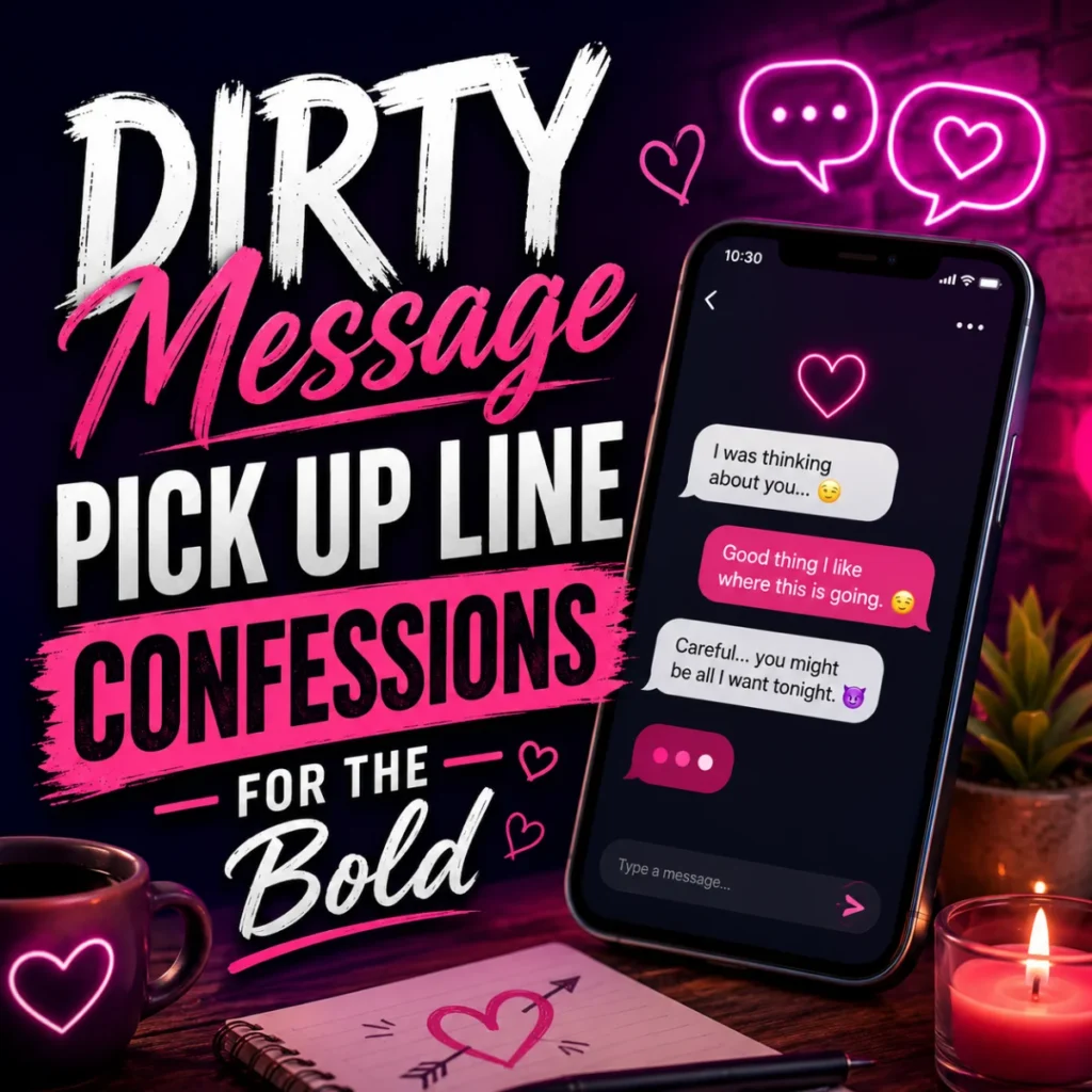 Dirty Message Pick Up Line Confessions For The Bold