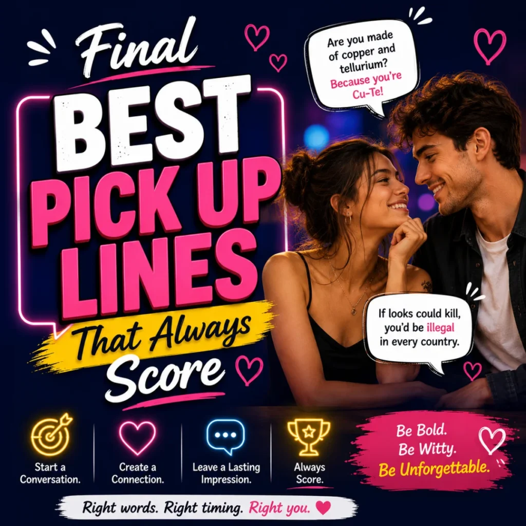 Final Best Pick Up Lines That Always Score