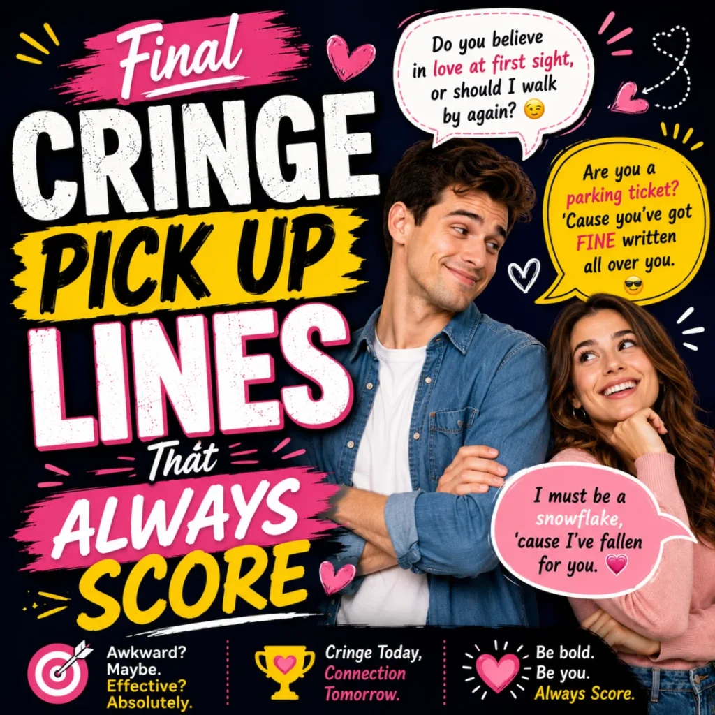 Final Cringe Pick Up Lines That Always Score