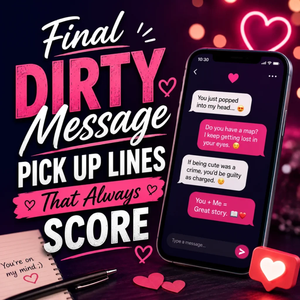 Final Dirty Message Pick Up Lines That Always Score