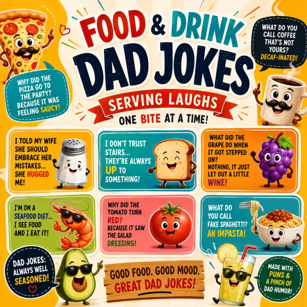 Food & Drink Dad Jokes