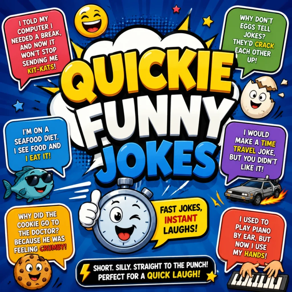 Quickie Funny Jokes
