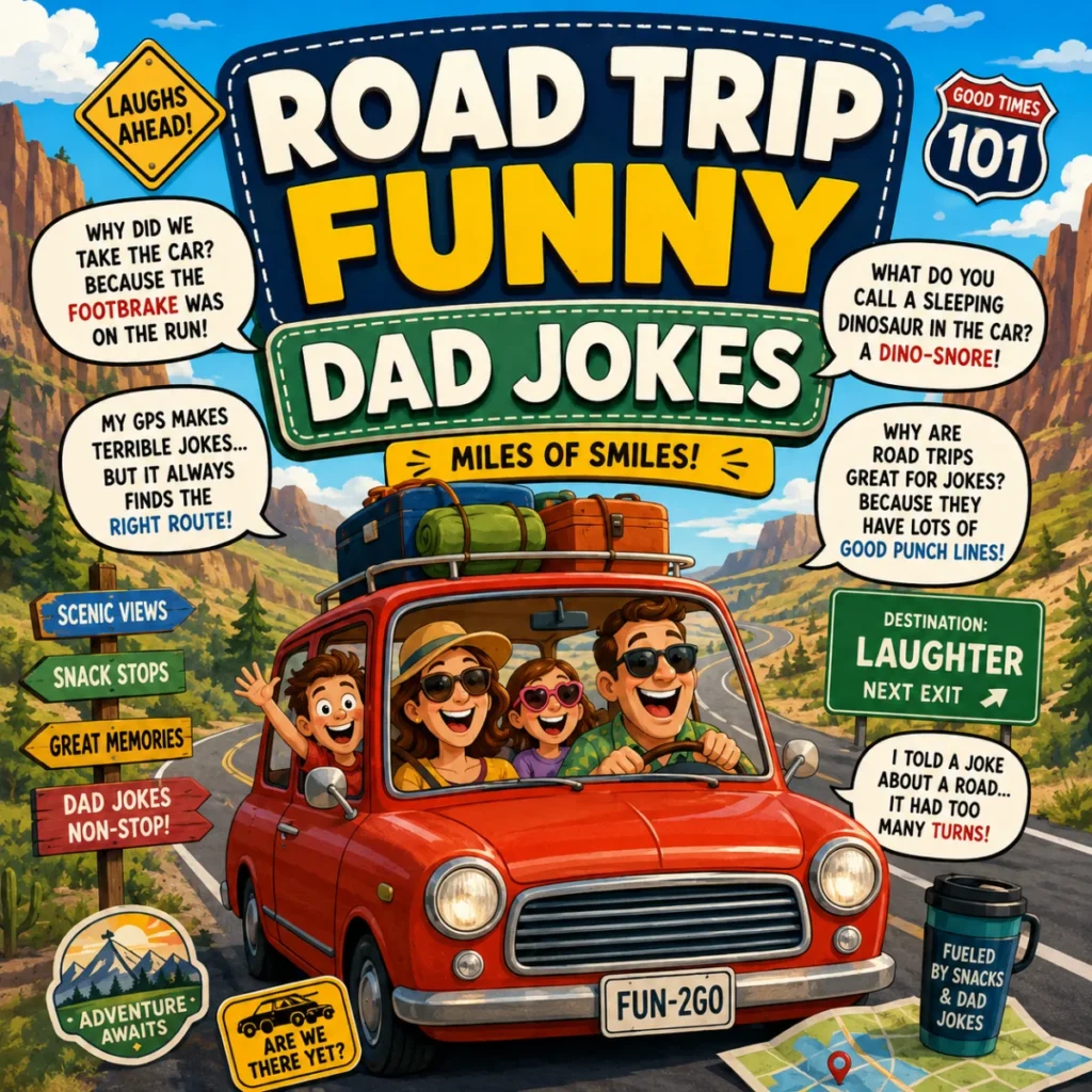 Road Trip Funny Dad Jokes