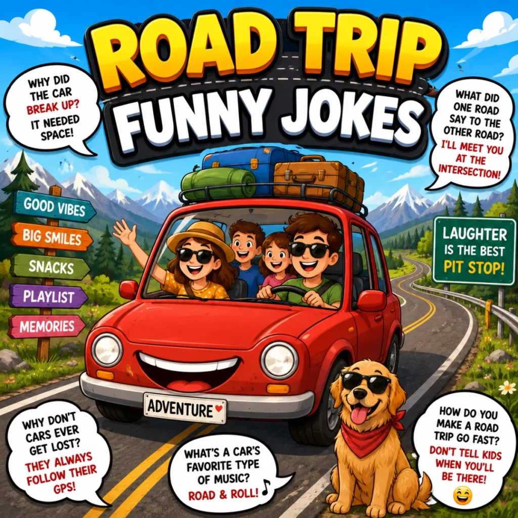 Road Trip Funny Jokes