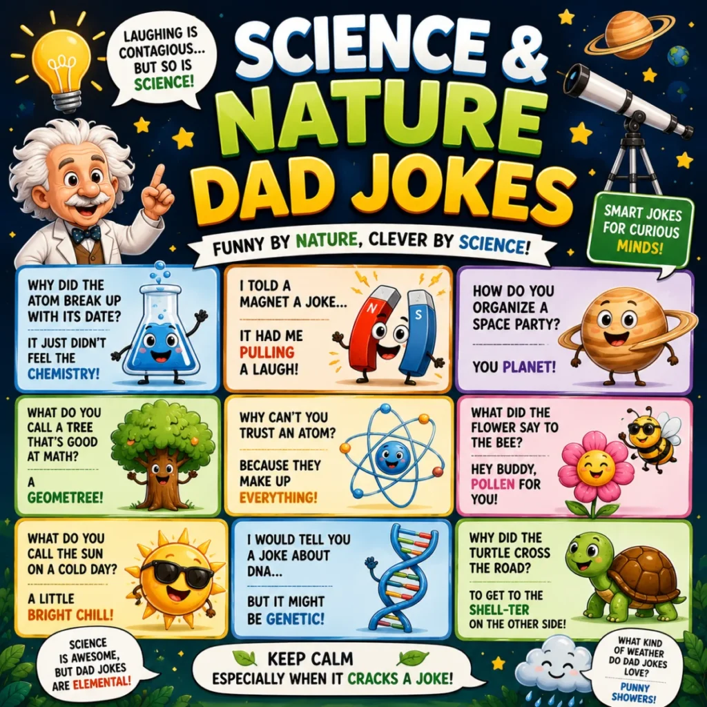 Science & Nature Dad Jokes