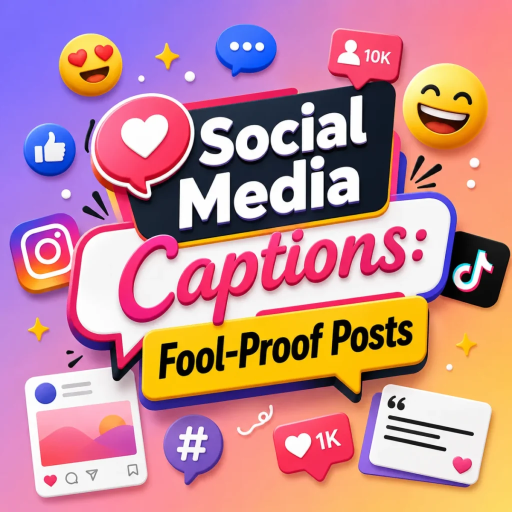 Social Media Captions Fool-Proof Posts