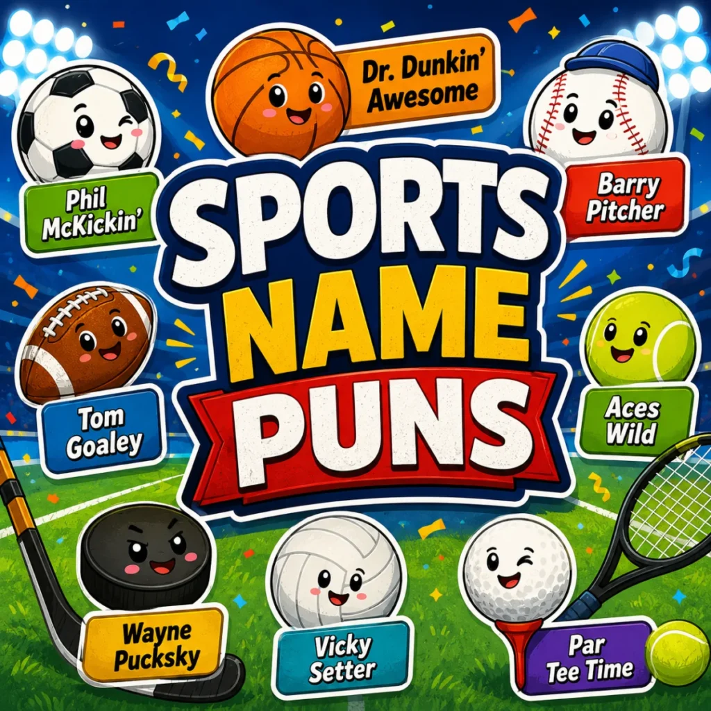 Sports Name Puns