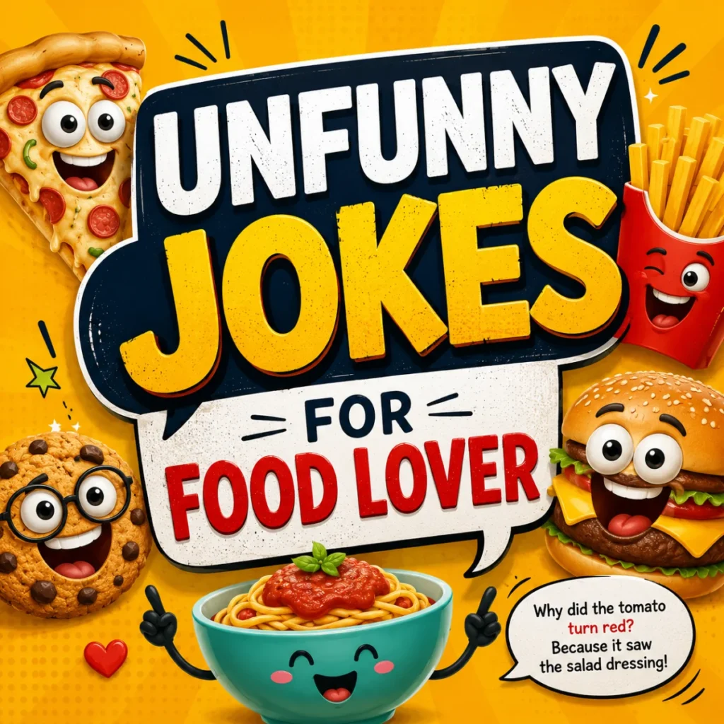 Unfunny Jokes For Food Lover