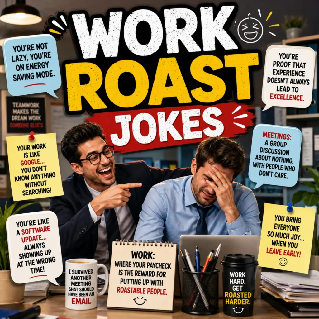 Work Roast Jokes