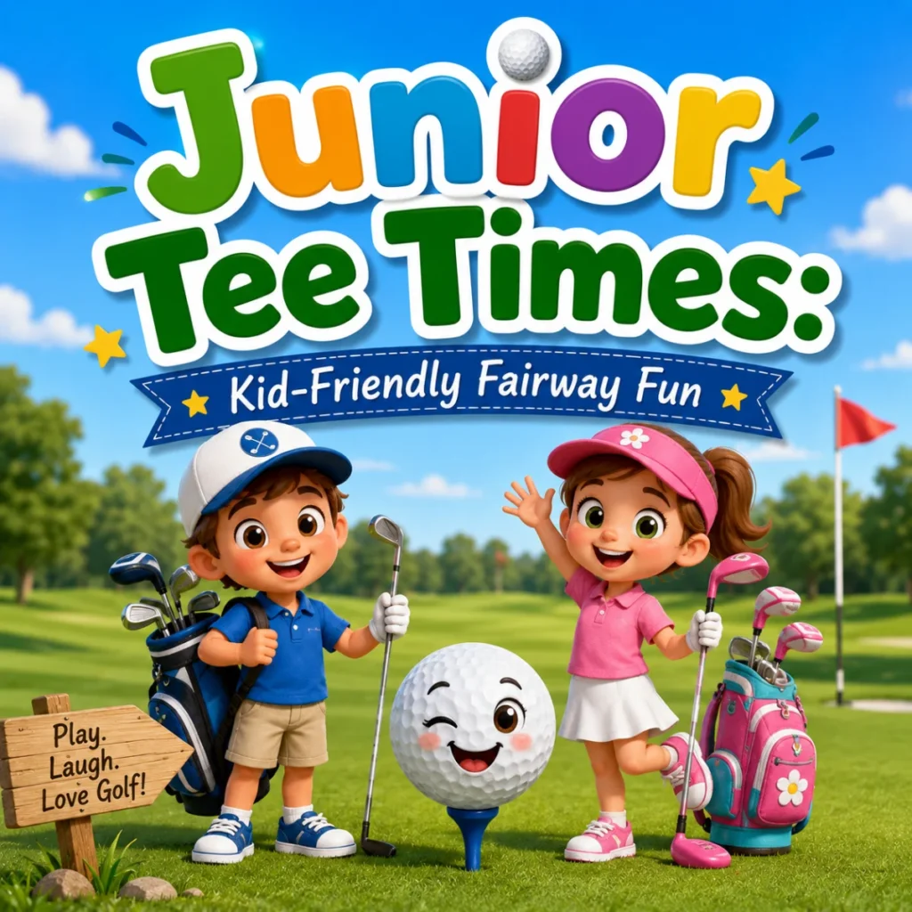 junior Tee Times Kid-Friendly Fairway Fun
