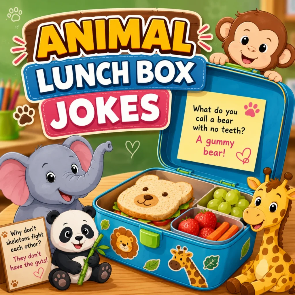 Animal Lunch Box Jokes