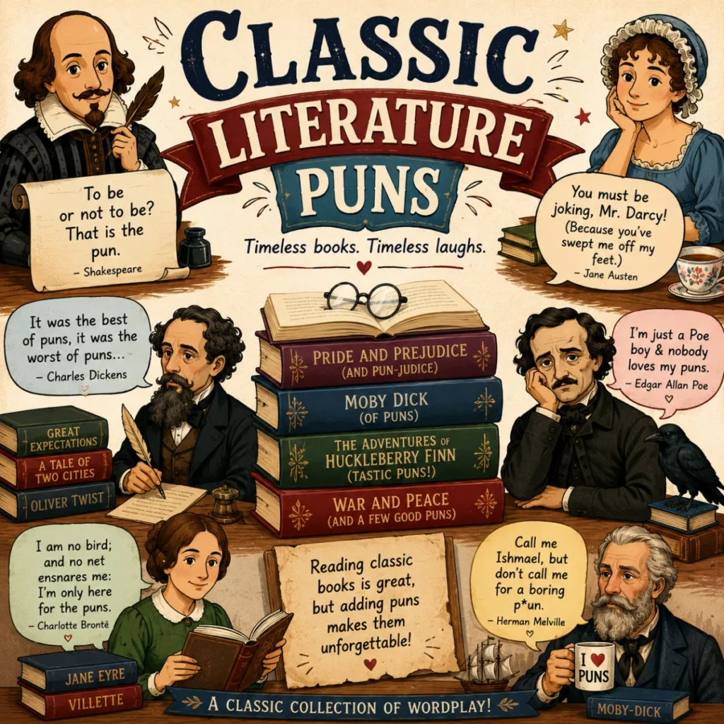 Classic Literature Puns